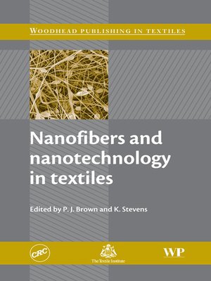 cover image of Nanofibers and Nanotechnology in Textiles